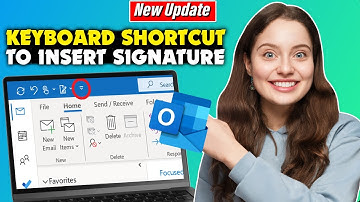 Outlook Keyboard Shortcut to Insert Signature