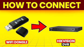 How To Connect Wifi Dongle To Hikvision DVR (How To Setup And Use Hikvision DVR With Wifi Dongle)