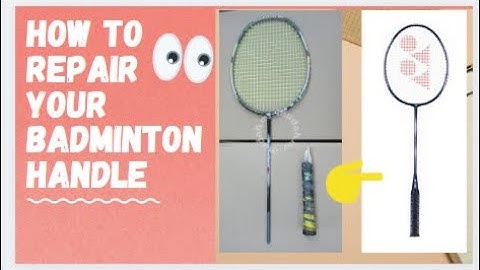 Repairing Broken badminton🏸 Handle || Yonex Racket || Danny Deepu