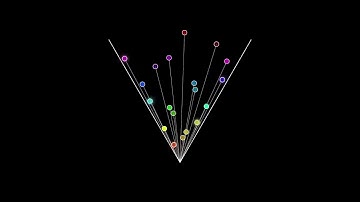 1028 Mesmerising V Pendulum Loop #polyrhythm #animation #trippyart #satisfying #sleepsupport