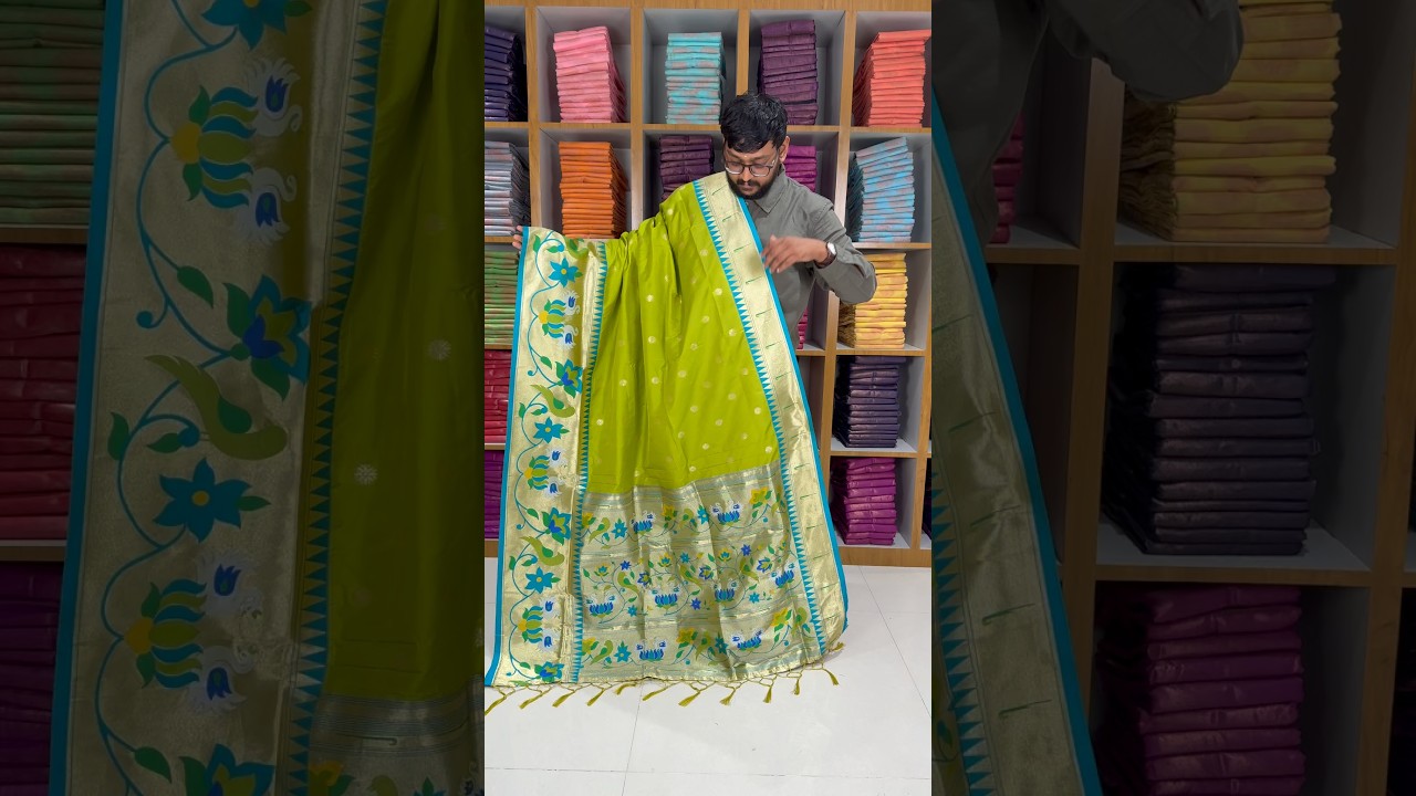 Authentic Paithani Sarees – Marathi Parampara