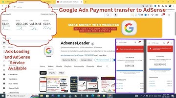 Payment Live Report from Google Adx for Clients Account | Ad Manager loading available