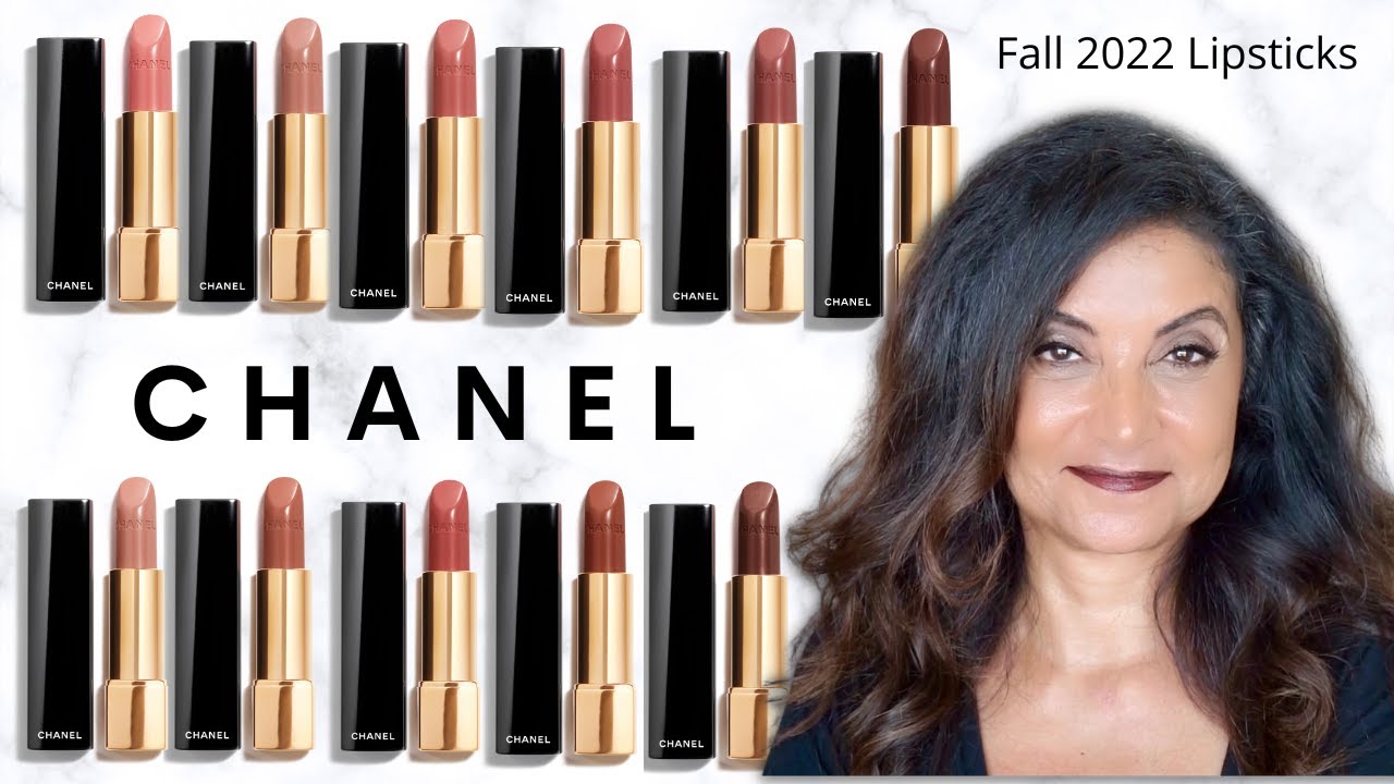 CHANEL NUDE LIPSTICKS 🤎 CHANEL FALL 2022 Rouge Allure Lipstick Collection  LIPS and ARM SWATCHES 
