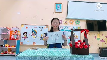 Hoạt động tạo hình: Tô màu chiếc đèn ông sao