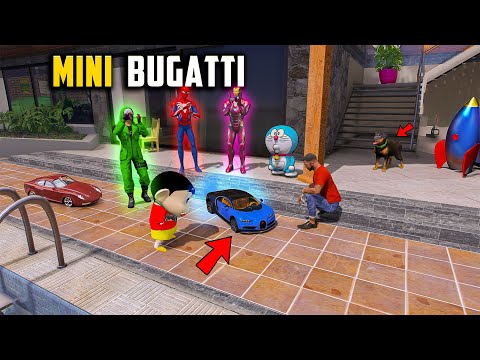 Franklin & Shinchan😂 Buy’s Mini Rc Bugatti In GTA 5 In Telugu 