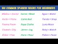 100 Essential Spanish Words for Everyday Life
