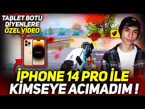 TELEFONDAN NASIL OYNUYORUM?? IPHONE 14 PRO İLE OYNADIM 😁 | PUBG MOBILE