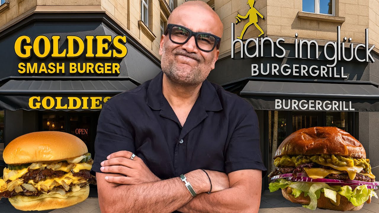 Kemal tests: Who will win the battle? Hans im Glück VS. Goldies Burger