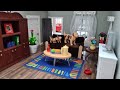 Decorating the Miniature Living Room | Diorama | Doll House | DIY