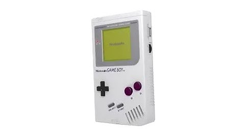 Nintendo gameboy (made in 3ds max)