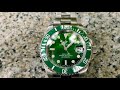 GIV Watch/Rolex Submariner"Hulk" Homage グリーンサブ、ハルク