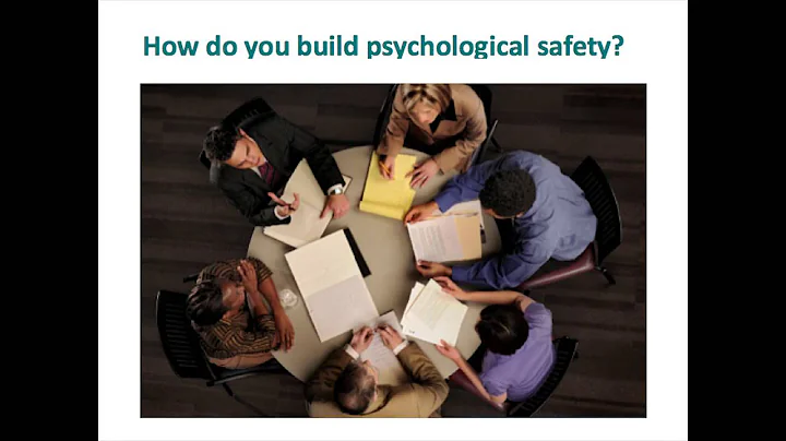 Building a psychologically safe workplace | Amy Ed...