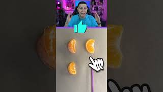 Thumbnail for УГАДАЙ КАКАЯ ЧАСТЬ МАНДАРИНА НАРИСОВАННАЯ! (99% СПРАВИТСЯ) #Shorts #Глент