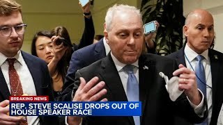 Steve Scalise ends bid to become House speaker after failing to secure votes to win