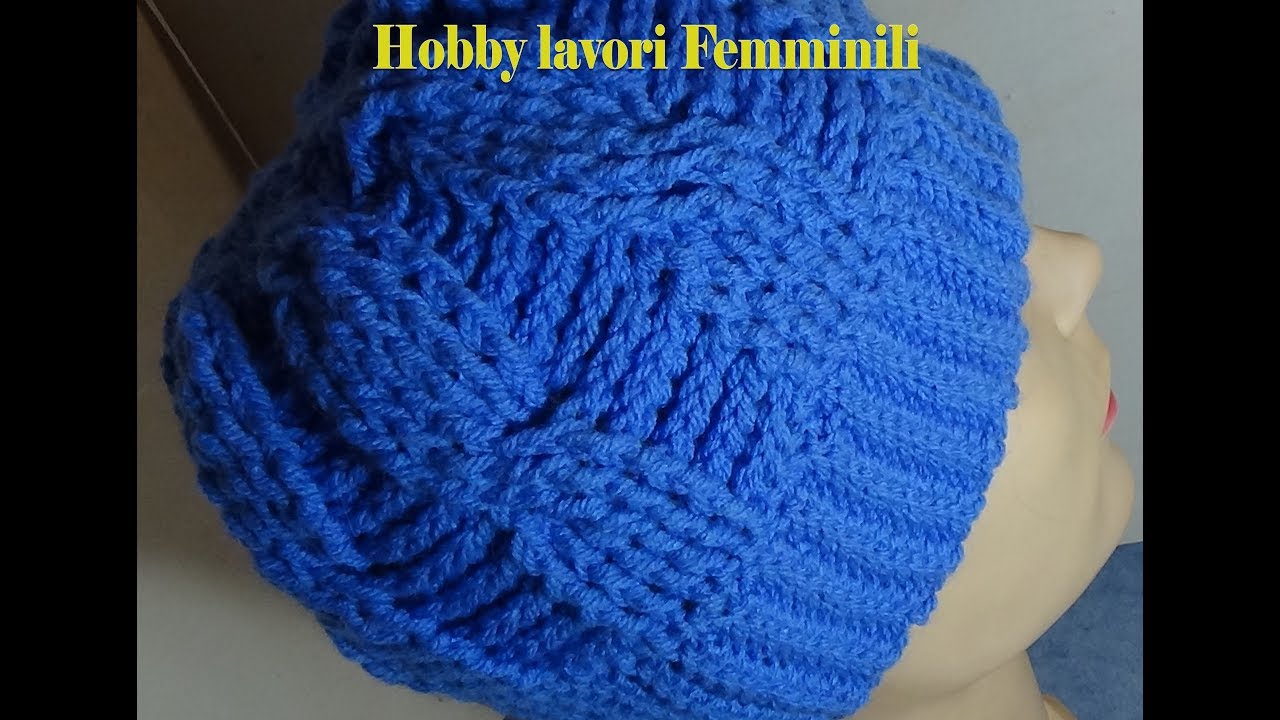 cappello con treccia unisex - YouTube