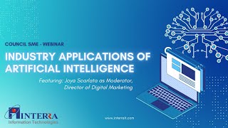 Webinar: Industry Applications of Artificial Intelligence | Council SME | InterraIT screenshot 3