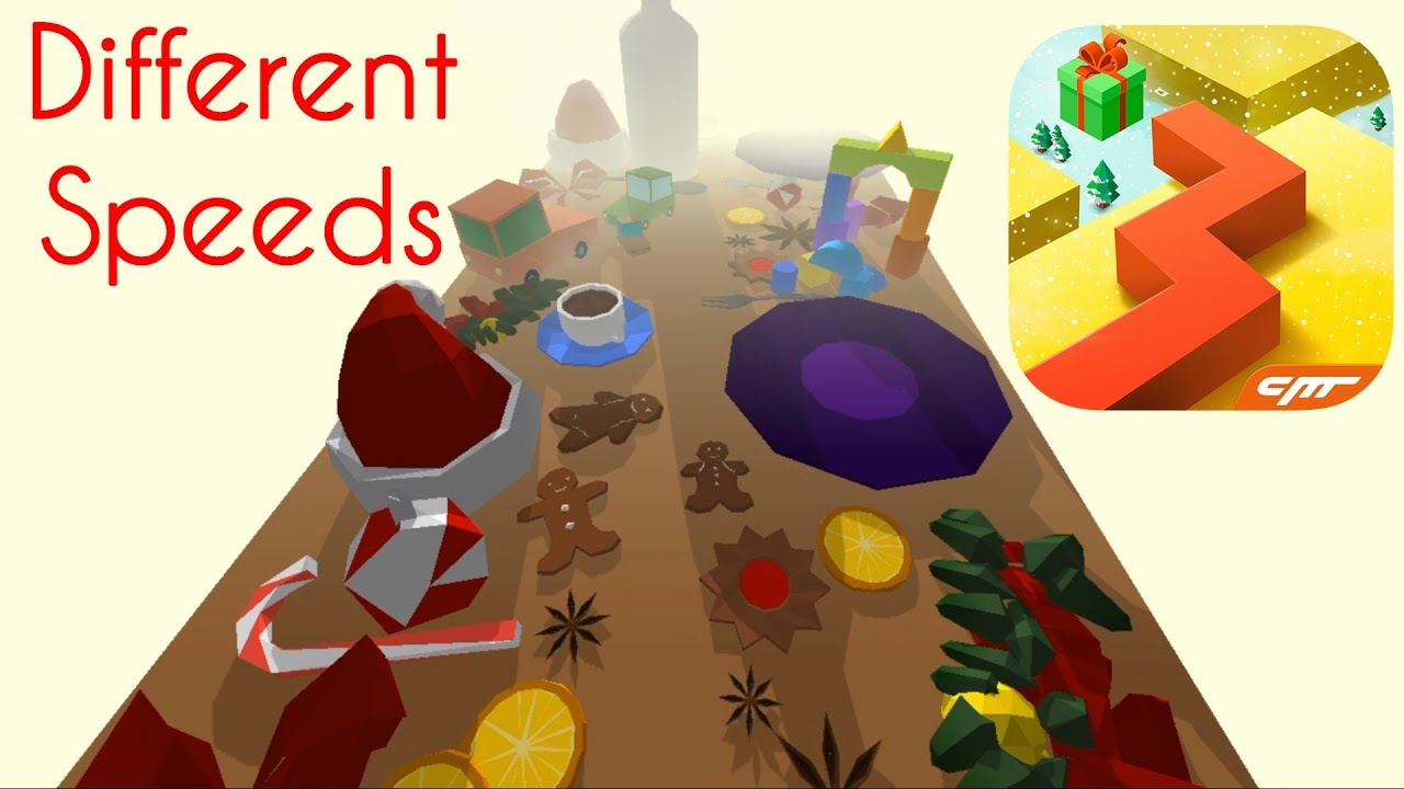 Dancing Line - The Christmas Eve (75% - 1000% Speed)