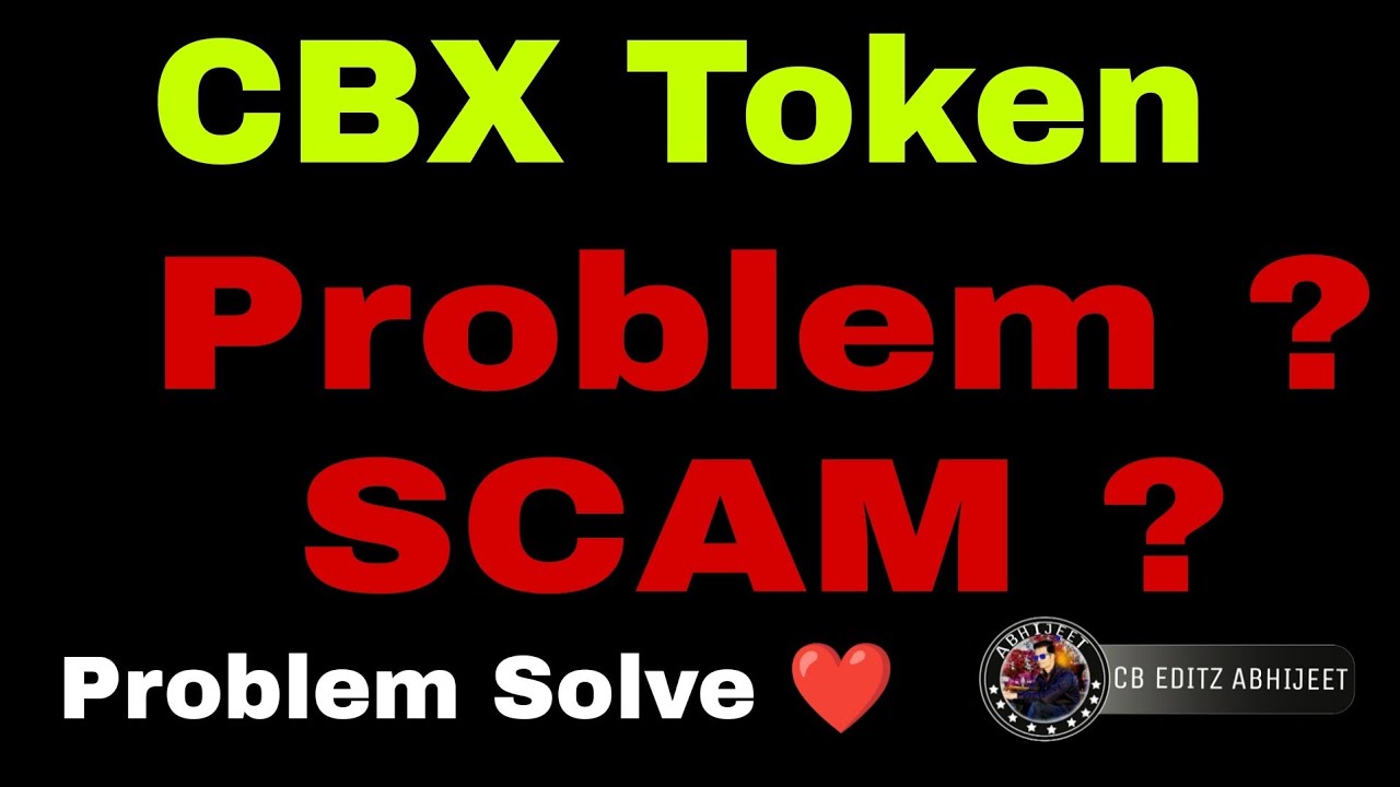 CBX Token problem solve | CBX Token Bybit | Bybit launchpad | CBX Token ...