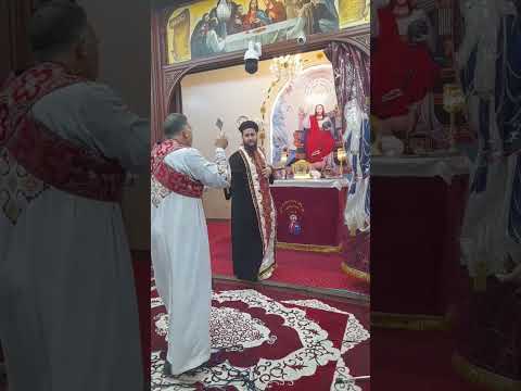 نهضه العدرا حاله الحديد من كنيسة السيدة العذراء مريم بالميمون