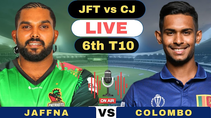 Live Jaffna Titans vs Colombo Jaguars Match | JFT vs CJ Live Lanka T10 Super League 2024