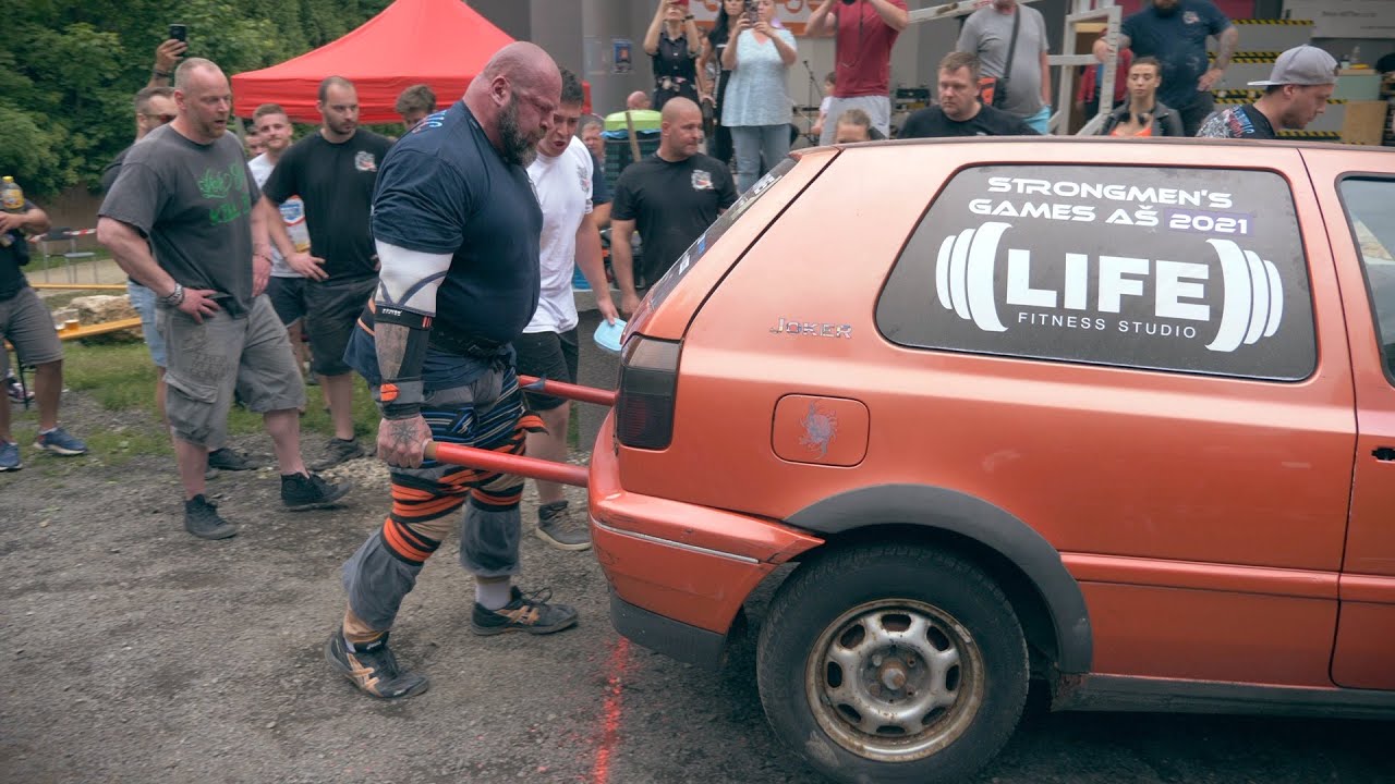 STRONGMAN ČESTMÍR ŠÍMA VYHRÁL SVÉ POSLEDNÍ ZÁVODY V AŠI
