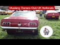 Mocgb mustang owners club great britain 2022 nationals