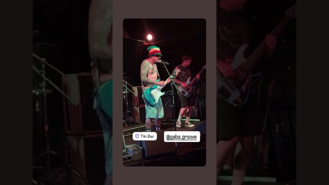 GABA GROOVE FAN VIDEOS FROM WHEN WE OPENED FOR "TOMORROW'S BAD SEEDS" Full Video uploaded separately