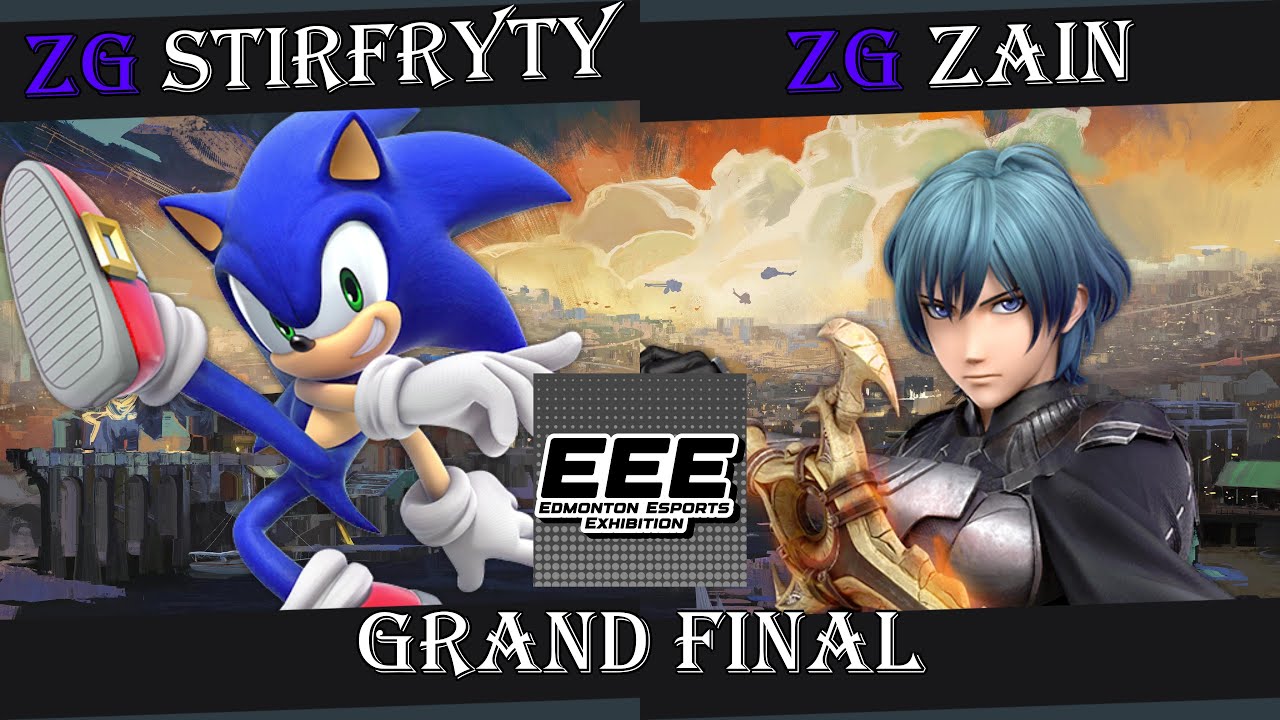 EDMONTON ESPORTS EXHIBITION GRAND FINALS - StirFryTy (Sonic) Vs. Zain (Byleth) Smash HDR