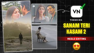Instagram Trending Sky Change Sanam Teri Kasam Song Broken Reels Video Editing | VN Video Editing screenshot 2