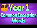 Year One Common Exception Words Quiz