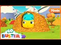 Go Buster - Hide and Seek Autumn Clean Up | Kids Fun &amp; Educational Cartoons | Moonbug Play and Learn