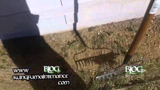 Quick Little Trick Removing Rocks Stones Weeds From Flower Beds Gardening Video