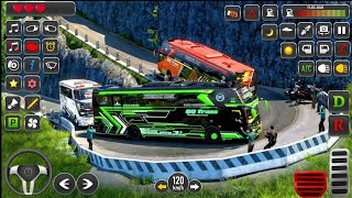🚍 Bus Simulator Game 2026 | Death Road Bus Driving 😱 | Realistic Android Gameplay screenshot 3