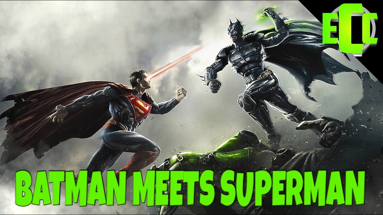 Batman Meets Superman video to gif