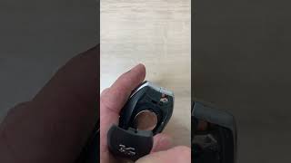 Peugeot smart key battery change - EASY DIY #automobile #remotebattery #remotecontrol #mechanic