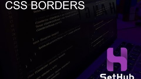 21) SetHub - Css Borders