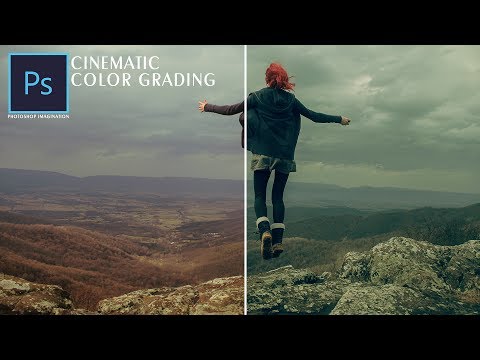 Cinematic Color Grading Effect (Movie Look) Photoshop Tutorial