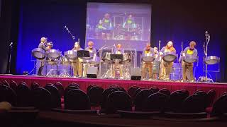 Univ. of Akron Steel Drum Band at EJ Thomas Hall; 4/25/26; Cool Groove #3 - David Schrembeck/middle 