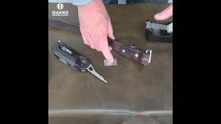 Why we use Chicago Screws on our belts. How to remove tight Chicago Screws & how to secure them.