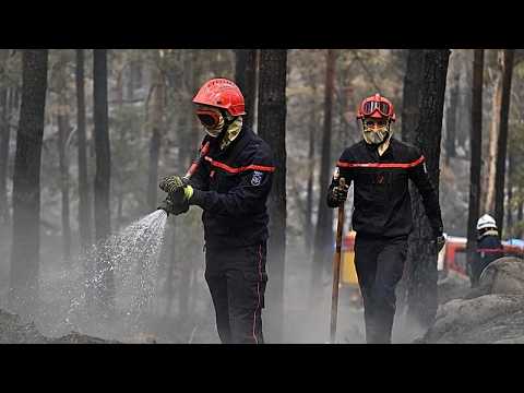 Двое пожарных погибли во Франции при тушении пожара у аэропорта Бордо
