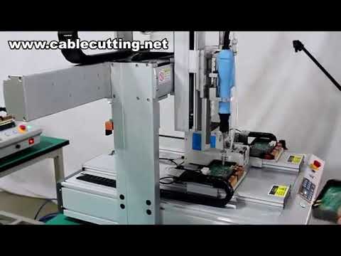 Screw Tightening Machine,Automatic Locking Screw Machine,Automatic Desktop Robot Screw Driver
