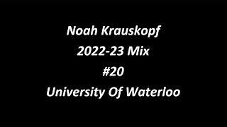 University of Waterloo 2022-23 Mixtape