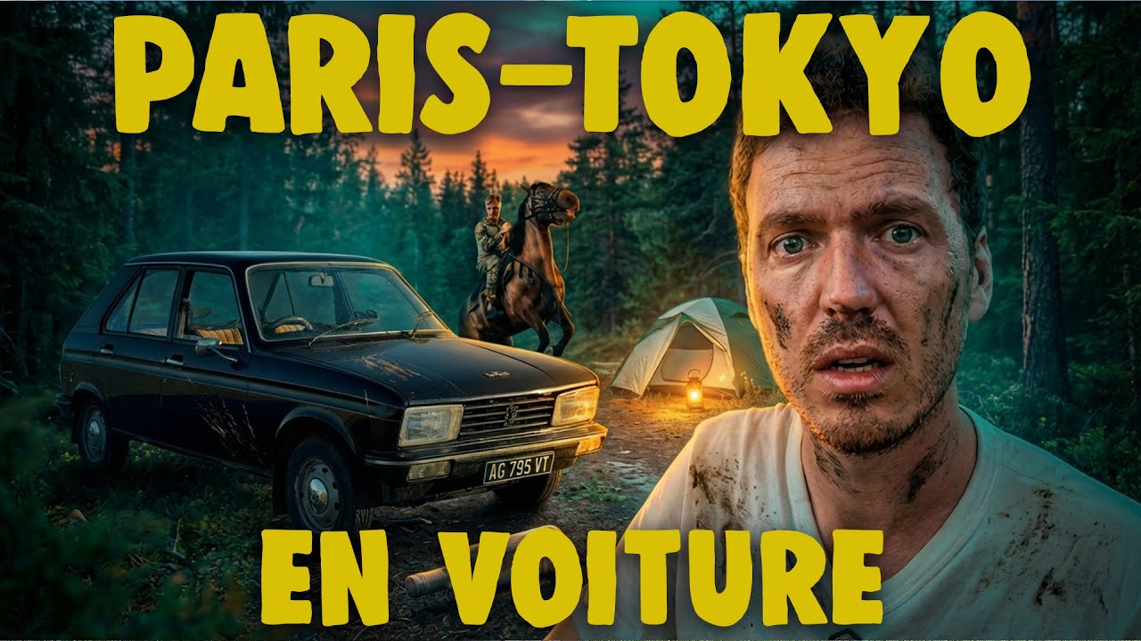 Paris-Tokyo en voiture - 12h avec un MILITAIRE en SIBÉRIE