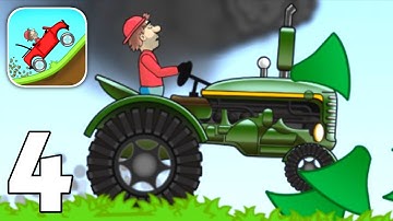Hill Climb Racing #4 (Tractor) - Gameplay Walkthrough (iOS/Android)