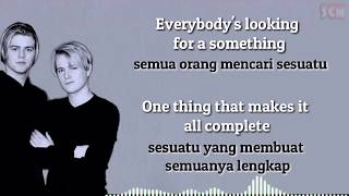 Westlife - Flying Without Wings ( Lyric \& Terjemahan )