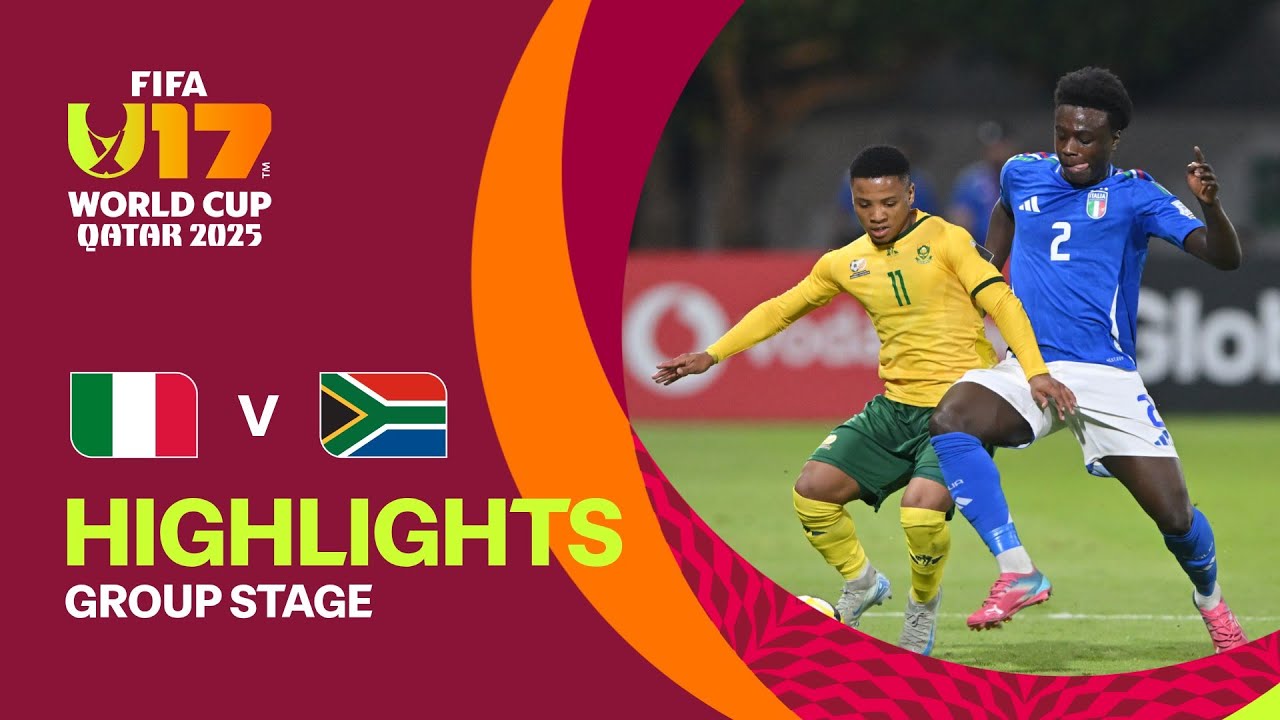 Italy vs South Africa Highlights | FIFA U-17 World Cup Qatar 2025 - YouTube