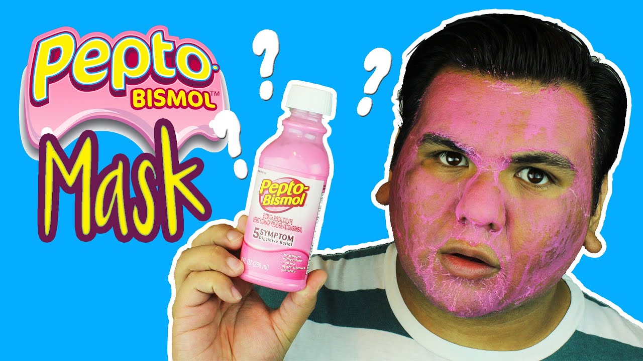 PeptoBismol Face Mask!?!?! Testing Farah Dhukai Hack! YouTube
