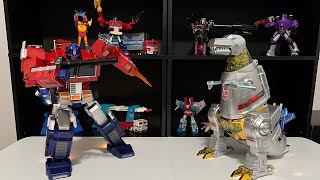 Robosen Optimus Prime & Grimlock team up!!!