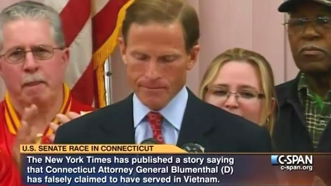 Sen. Richard Blumenthal's Stolen Valor Revisited YouTube