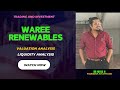 Waaree Renewables Technical Analysis | വാരീ റിന്യൂവബിൾസ് ടെക്നിക്കൽ,| Best Renewable Energy Stock?